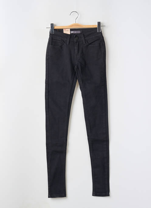 Jeans coupe slim noir LEVIS pour femme