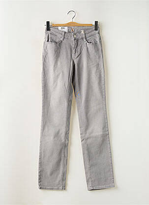 Jeans coupe droite gris MAC femme