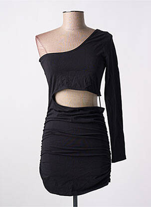 Robe courte noir SUBDUED femme