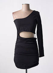 Robe courte noir SUBDUED pour femme seconde vue