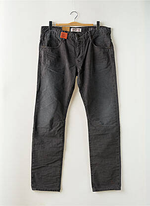 Jeans coupe droite gris PETROL INDUSTRIES homme