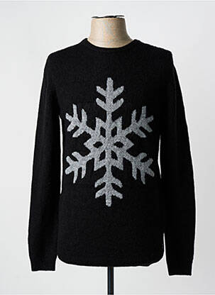 Pull noir TOM TAILOR homme