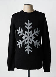Pull noir TOM TAILOR homme