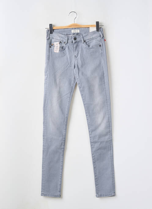 Jeans skinny gris PEPE pour femme