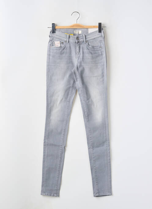 Jeans skinny gris PEPE pour femme