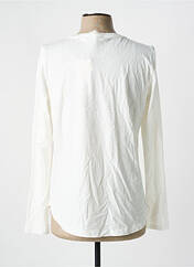 T-shirt blanc S.OLIVER pour femme seconde vue