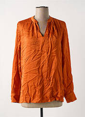 Blouse orange MORE & MORE pour femme seconde vue
