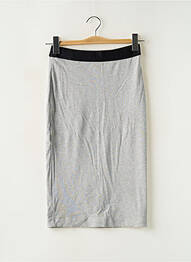 Jupe mi-longue gris GUESS femme