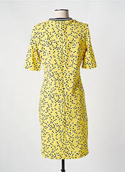 Robe courte jaune VERO MODA pour femme seconde vue