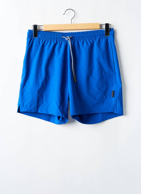Short de bain bleu BRUCE & BUTLER  pour homme