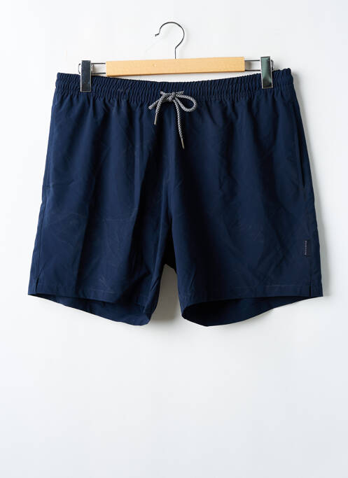 Short de bain bleu BRUCE & BUTLER  pour homme