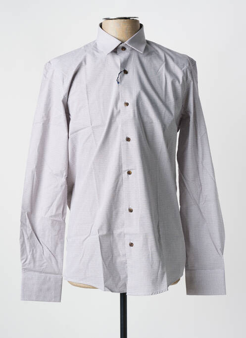Chemise manches longues blanc BRUCE & BUTLER  pour homme