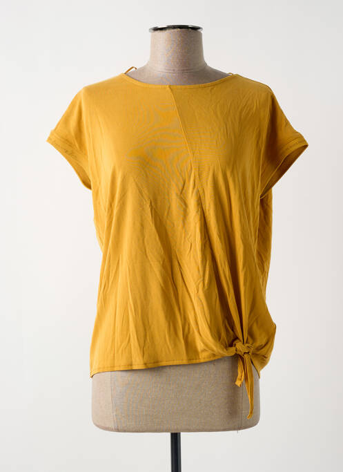 T-shirt jaune STREET ONE pour femme