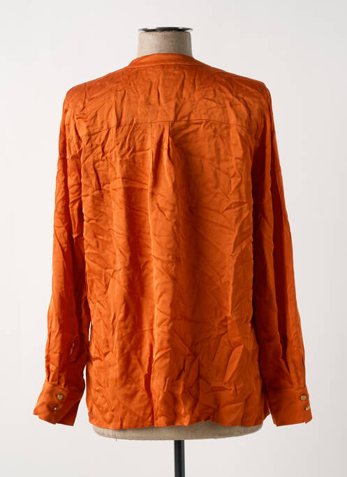 Blouse orange MORE & MORE pour femme
