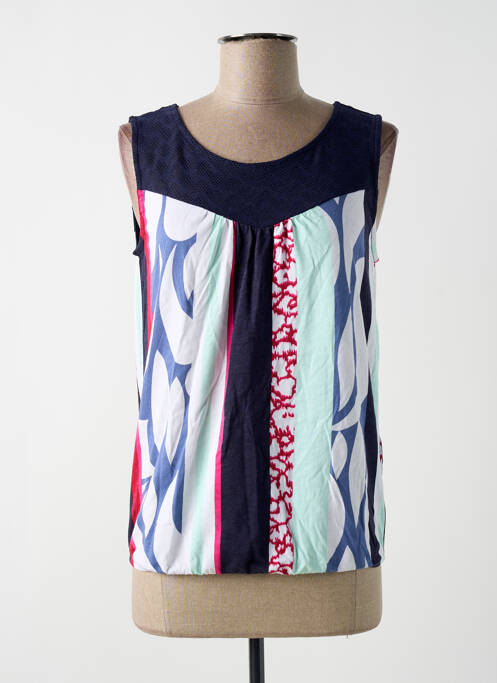 Top bleu STREET ONE pour femme