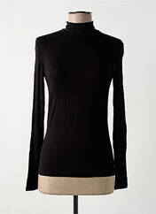 T-shirt noir MANGO pour femme seconde vue
