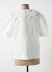 Blouse blanc OBJECT pour femme seconde vue