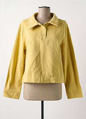 Polo jaune OBJECT femme