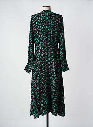 Robe longue noir MANGO femme