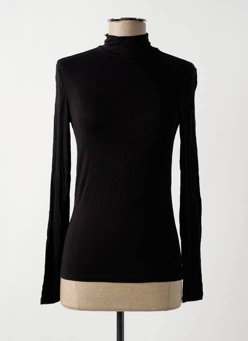 T-shirt noir MANGO pour femme