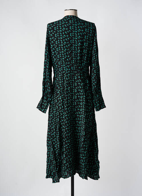 Robe longue noir MANGO femme