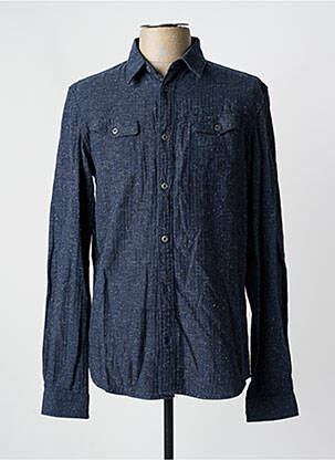 Chemise manches longues bleu PETROL INDUSTRIES homme