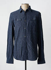 Chemise manches longues bleu PETROL INDUSTRIES pour homme seconde vue