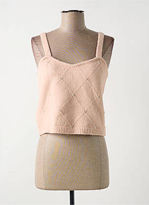 Débardeur rose MANGO femme