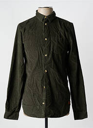 Chemise manches longues vert JACK & JONES garcon