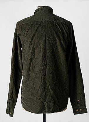 Chemise manches longues vert JACK & JONES garçon