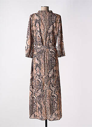 Robe longue noir BELLITA femme