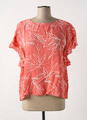T-shirt orange VILA pour femme seconde vue