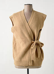 Débardeur beige CHERRY PARIS femme