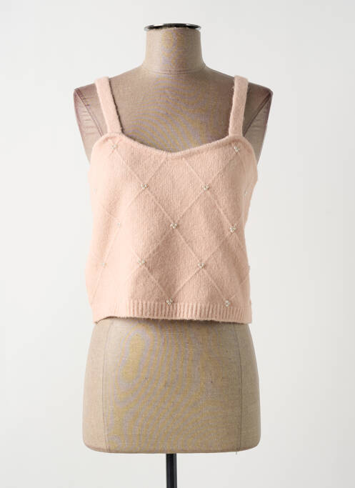 Débardeur rose MANGO pour femme