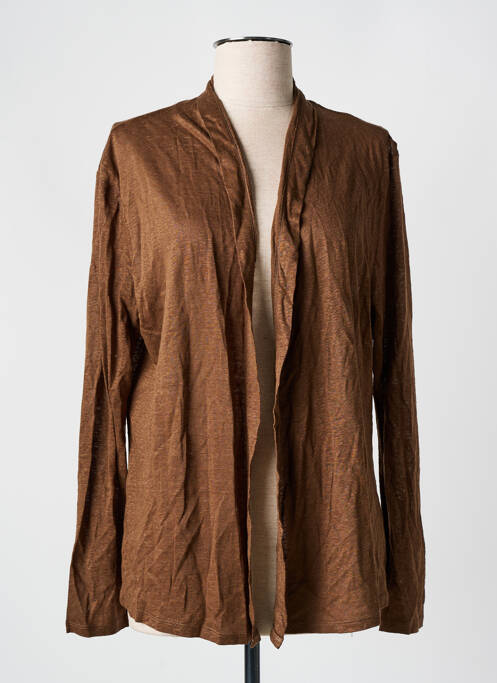 Gilet manches longues marron MEXX pour femme