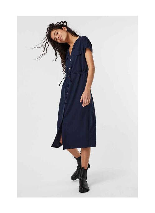 Robe longue bleu VERO MODA pour femme