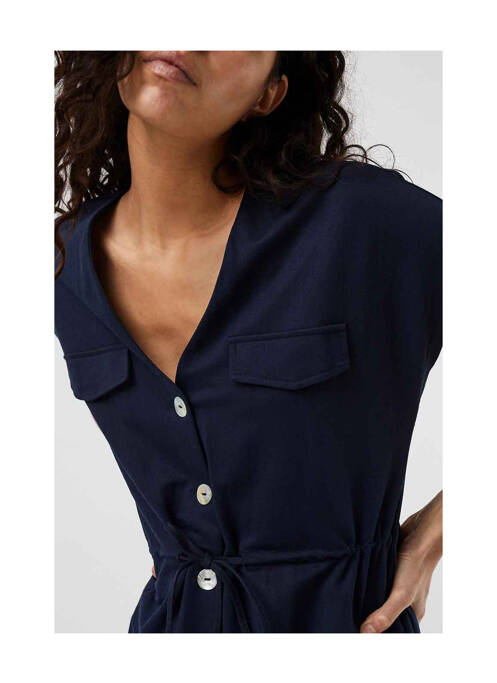 Robe longue bleu VERO MODA pour femme