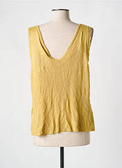 Top jaune OBJECT pour femme seconde vue