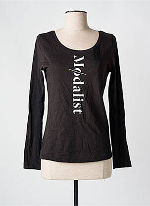 T-shirt noir MODALIST femme