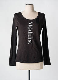 T-shirt noir MODALIST femme