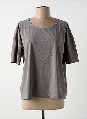 T-shirt gris LI Q femme