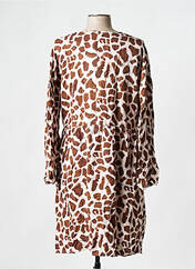 Robe mi-longue marron MORE & MORE pour femme seconde vue