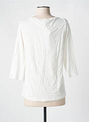 T-shirt blanc S.OLIVER pour femme seconde vue