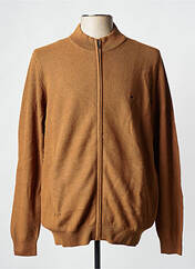 Gilet manches longues marron FYNCH-HATTON pour homme seconde vue