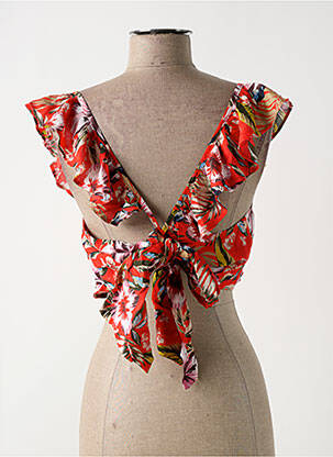 Top rouge GUESS femme