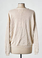 Gilet manches longues beige BELLITA pour femme seconde vue