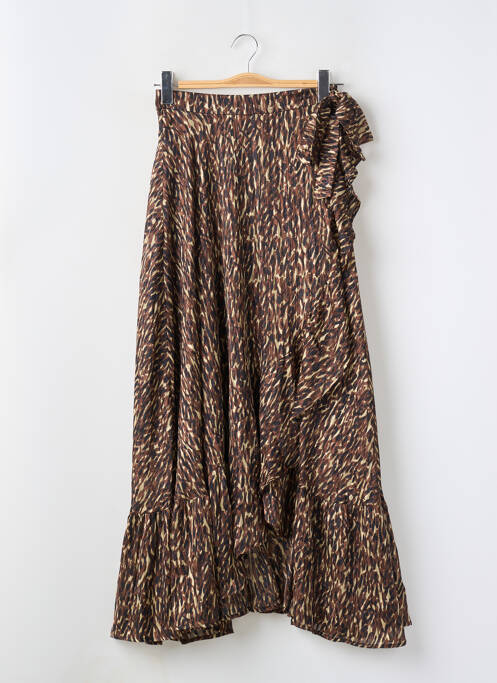 Jupe courte marron GUESS pour femme
