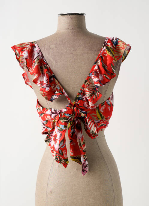 Top rouge GUESS femme