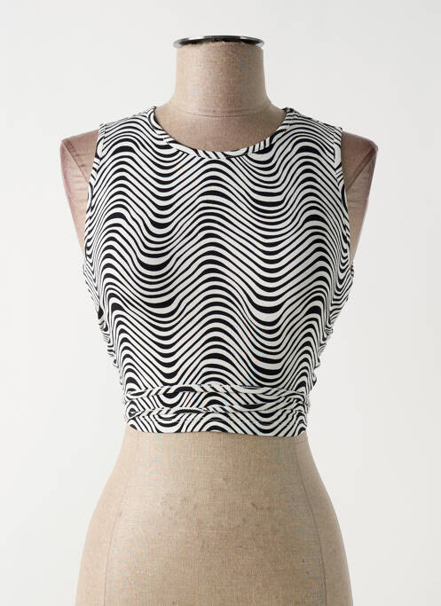 Top blanc SUBDUED pour femme