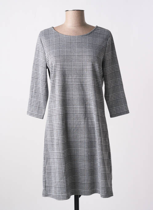 Robe courte gris ONLY pour femme